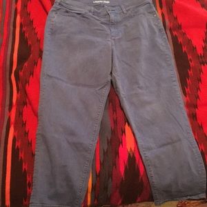 Periwinkle ankle jean